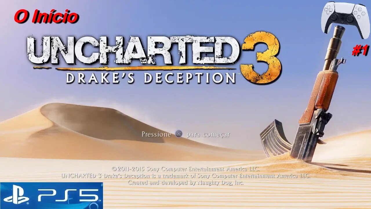 Drake's Deception Uncharted 3 (Remastered), Live no PlayStation 5