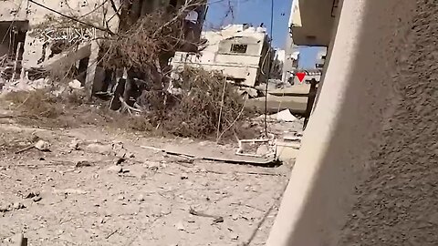Hamas RPG's v IDF Merkava Tanks