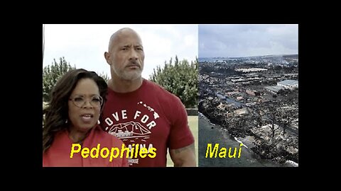 The Pedophile Satanlst's Want YOU To Pay For What They Just Did To Maui!