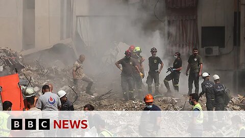 Top Hezbollah commanders among 14 people killed in Israeli attack on Beirut / BBC News