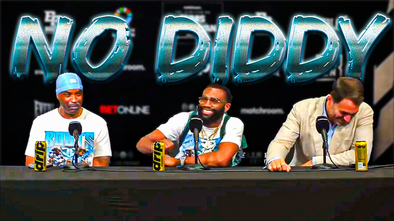 Jaron Ennis wild post fight Press conference | Boots Ennis No Diddy