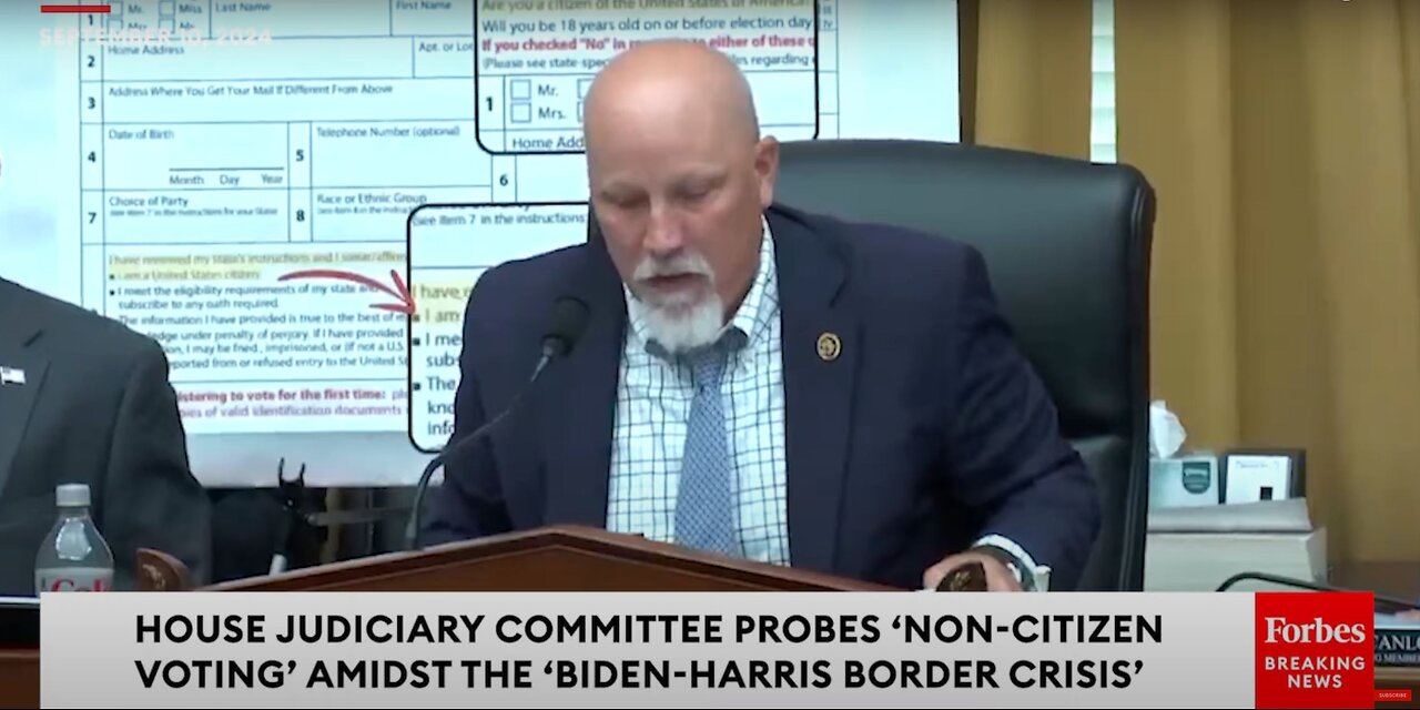 House Committee Hearing On Non Citizen Voting Is Alarming!
