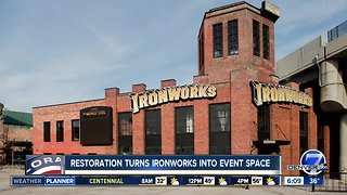 Restoration turns Ironworks into event space