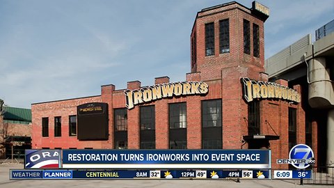 Restoration turns Ironworks into event space