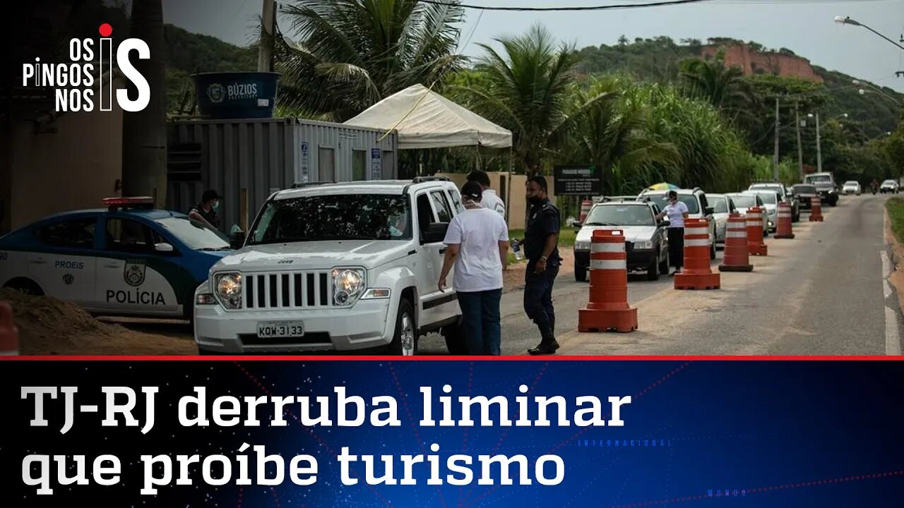 Justiça suspende lockdown em Búzios