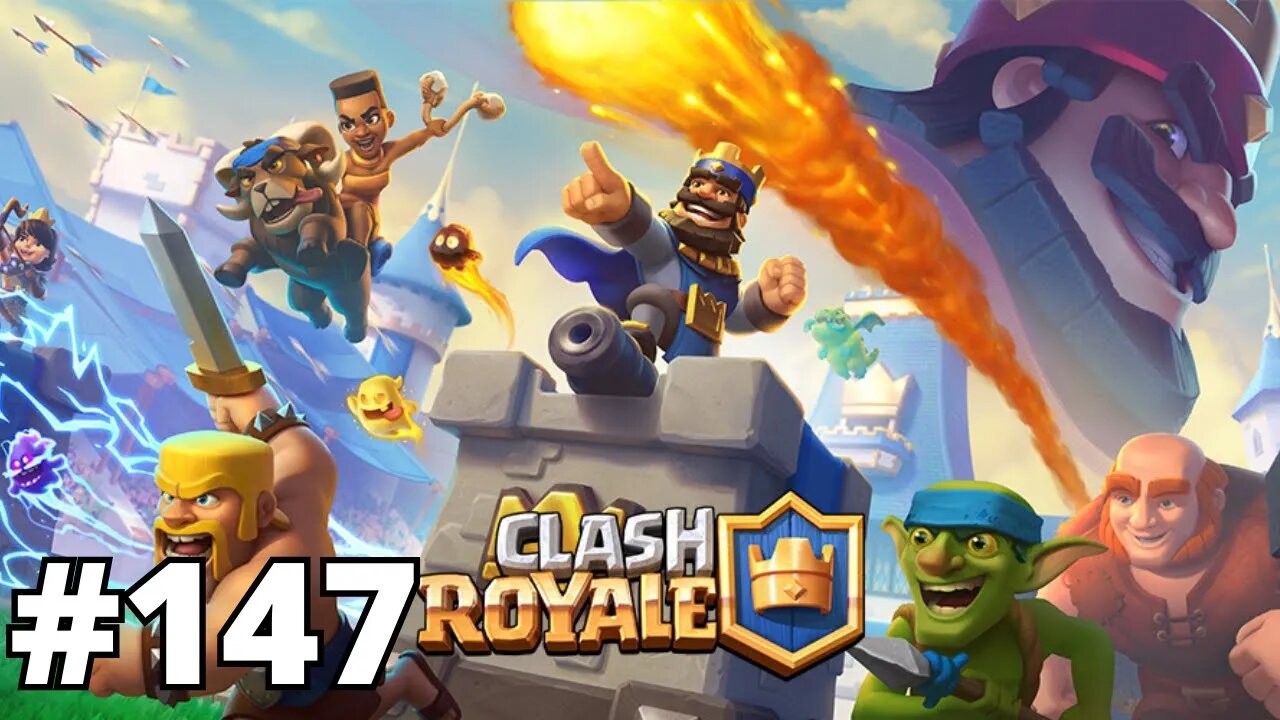 CLASH ROYALE #147 - PARTIDAS ALEATÓRIAS