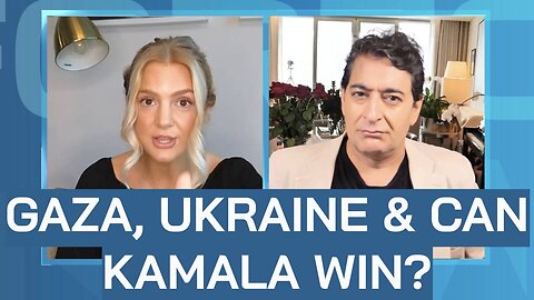 Afshin Rattansi & Millie Pinch: Can Kamala Harris Beat Trump? Gaza Protests & Ukraine, Obama Day