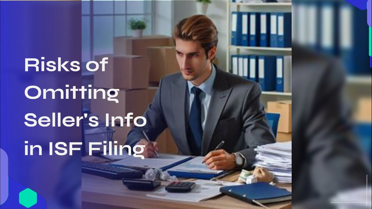 Avoid ISF Penalties: Including Seller's Name and Address in Import Declarations