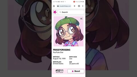 HAPPY BIRTHDAY 23 FROGGYCROSSING YouTube Star