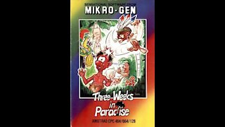 THREE WEEKS IN PARADISE AMSTRAD CPC464 REVIEW
