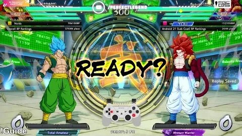 DBFZ: It was downhill for this Gogeta Blue after the 1st hit