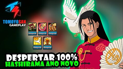 DESCOBERTA DE HASHIRAMA ANO NOVO CONCLUIDA 100% #despertarhashiramaanonovo #tomoyosan #narutoonline