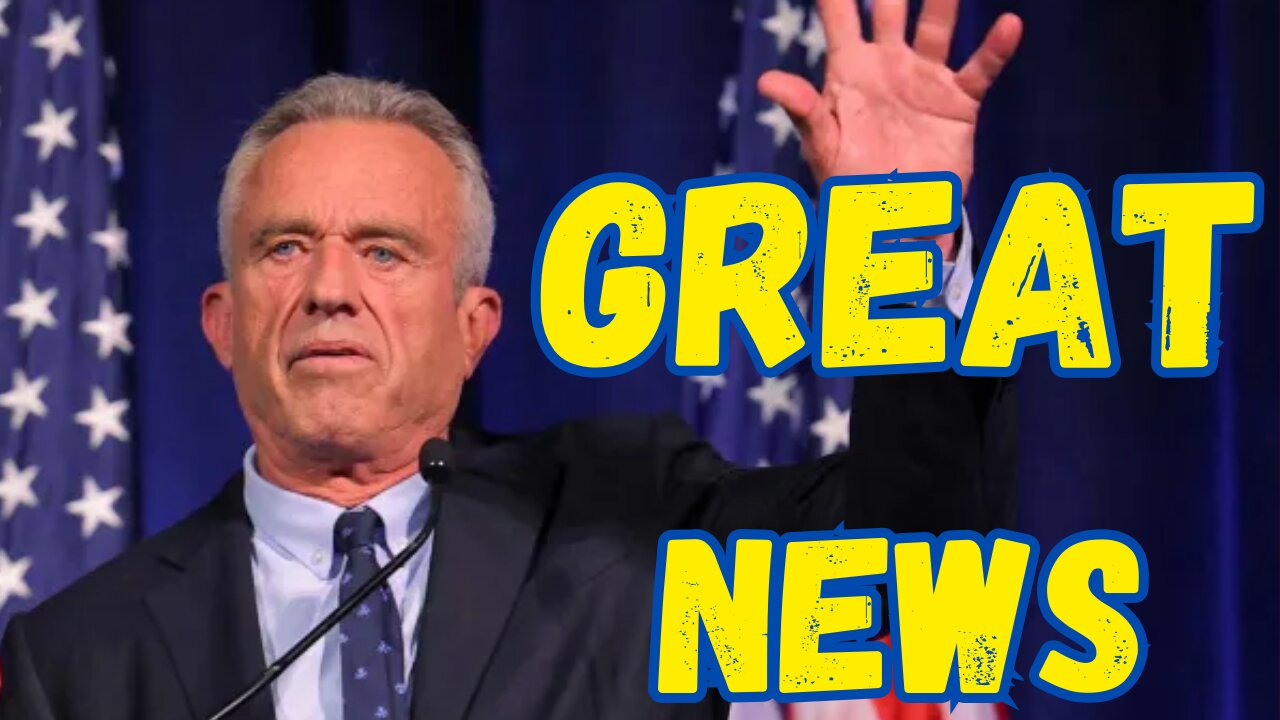 OFFICIAL: RFK Jr Gets SECRET SERVICE Protection