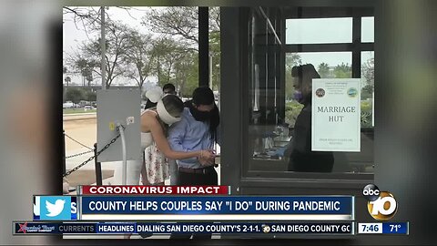 San Diego helps couples say 'I do' during pandemic