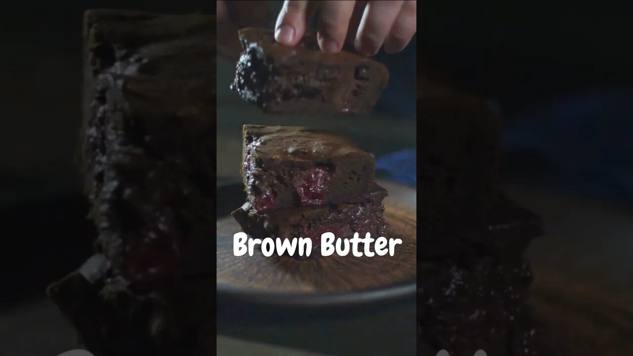 Brown Butter Cherry Brownies