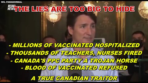 CANADA'S SAVIOUR PPC PARTY A PLANTED TROJAN HORSE - BOOSTER AFTER BOOSTER IS COMING AS MORE AWAKEN