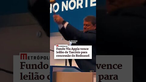Vitória para SP! Finalmente ocorreu o importante leilão do trecho norte do Rodoanel #shorts #sp