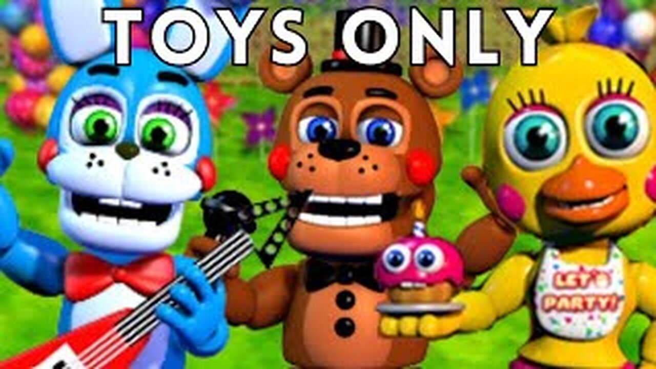 Can You Beat FNaF World with ONLY Toy Animatronics?