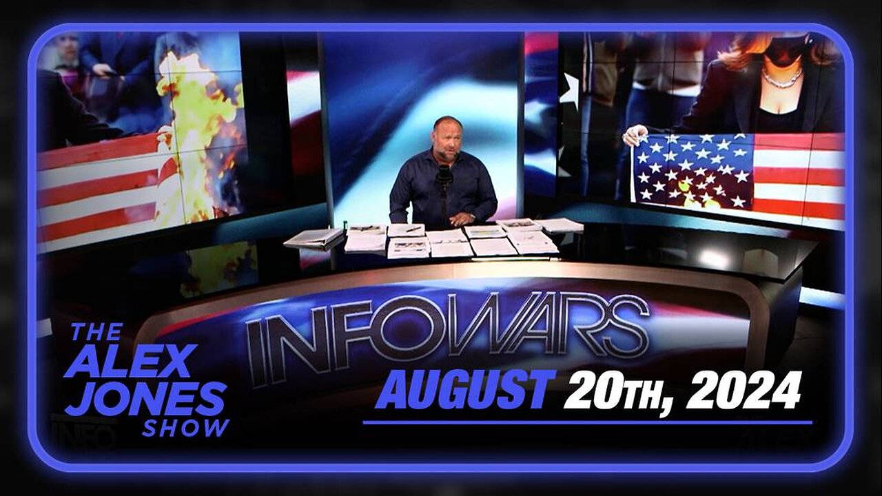 Alex Jones & Special Guests Break Down The Insane — FULL SHOW 8/20/24