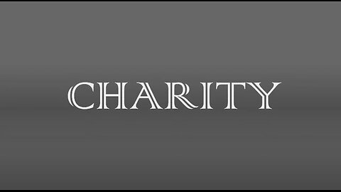 Charity (not an archaic word)
