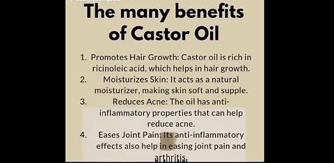 Benefits of Castor Oil - Barbara O'Neill