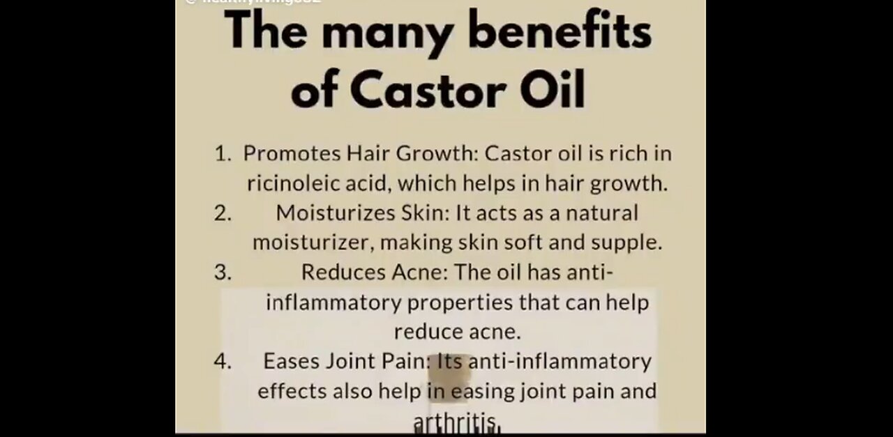 Benefits of Castor Oil - Barbara O'Neill