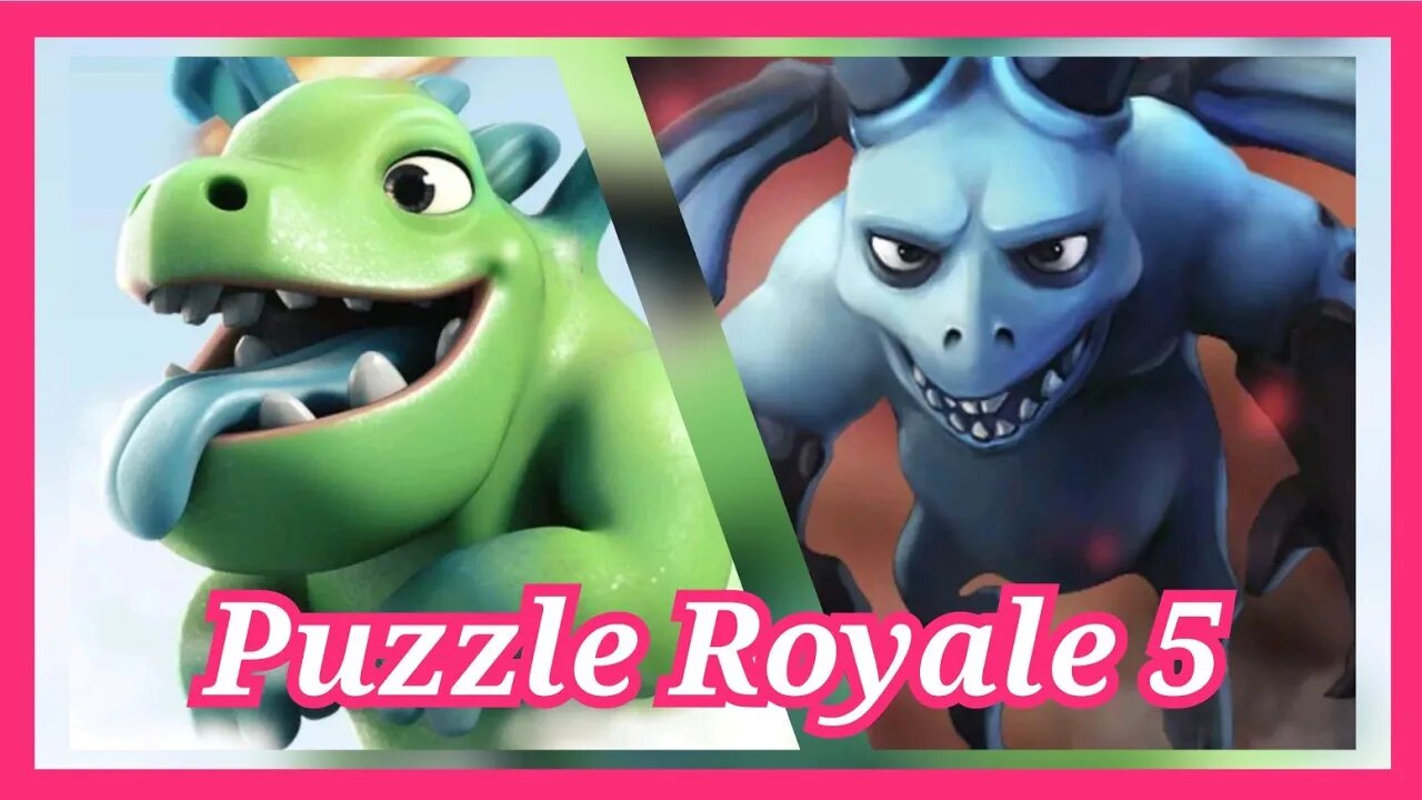 Puzzle Royale 5 #ClashRoyale #Videopuzzle #PuzzleRoyale #Game #supercell #android
