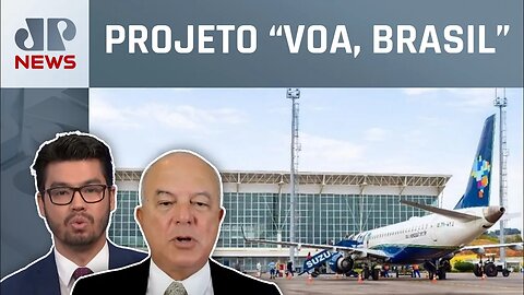 Programa de passagens a R$ 200 terá cashback a passageiros; Motta e Kobayashi analisam