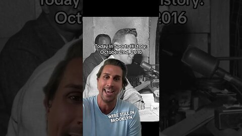 TODAY IN SPORTS HISTORY: 10/2/2016 #shorts