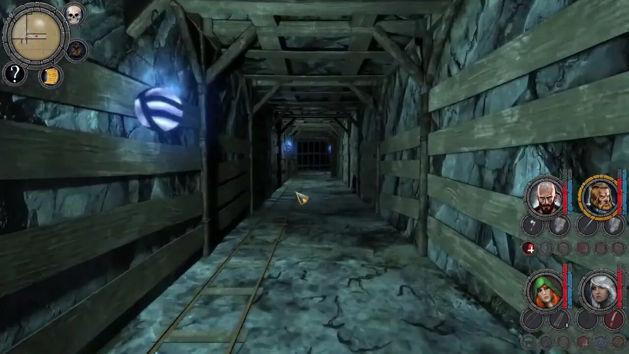 Skullstone - Demo, first look at this real time tactics combat, party-based rpg game