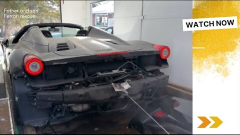 Picking up the Ferrari 458 spider (part 1)