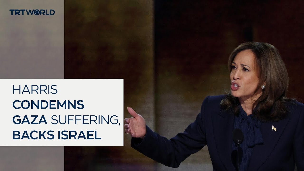 Kamala Harris condemns Gaza suffering but still backs Israel