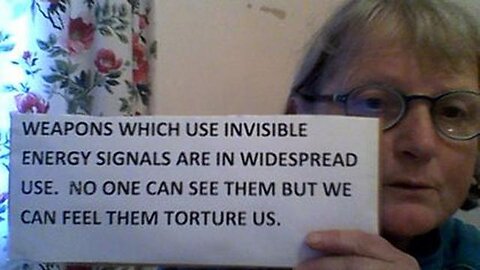 Invisible energy weapons are being trained on you right now
