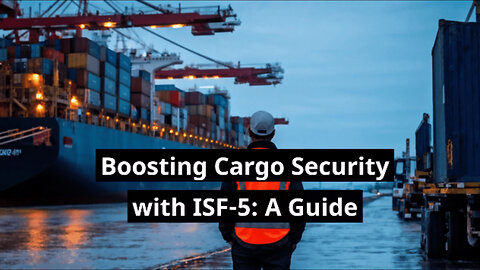Unlocking Supply Chain Security: The Power of ISF-5 Bond and Early Shipment Data