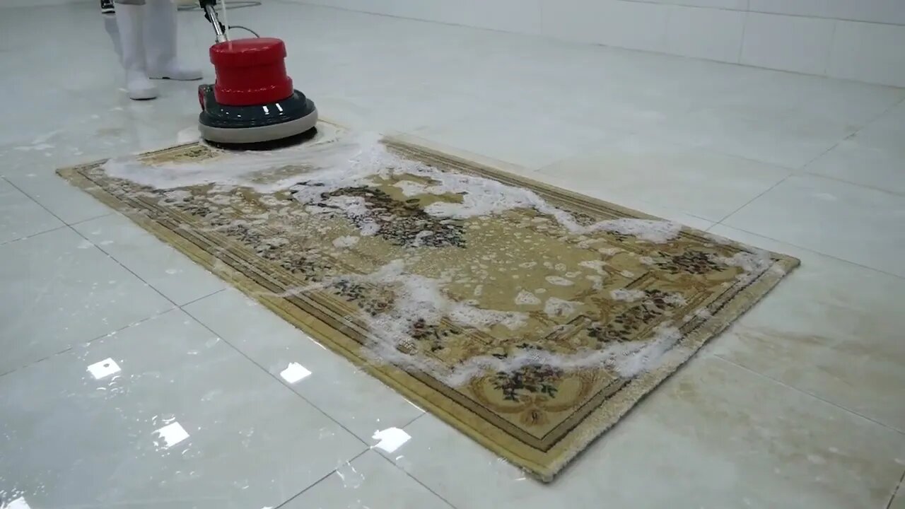 Unbelievable dirty carpet cleaning | ASMR rug washing that makes you relax
