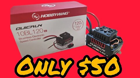 Best Budget 4S ESC ? Hobbywing Quicrun 10BL120 G2 @HOBBYWINGOfficial #hobbywingesc #rc