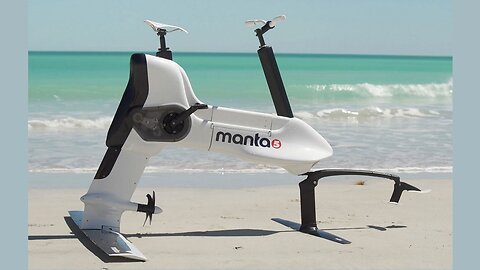 The World's First Water Bike