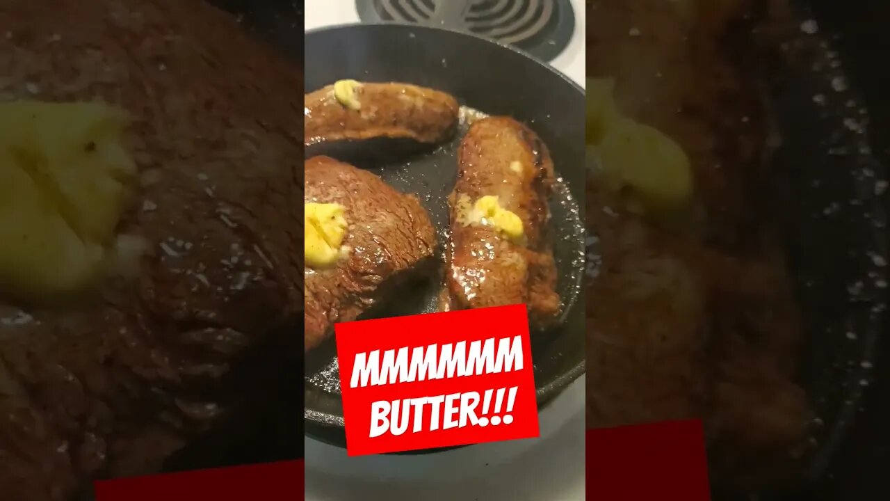 #mediumraresteak #mediumrare #butterbath #foryourpage