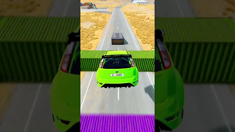 Cars vs Containers #beamng