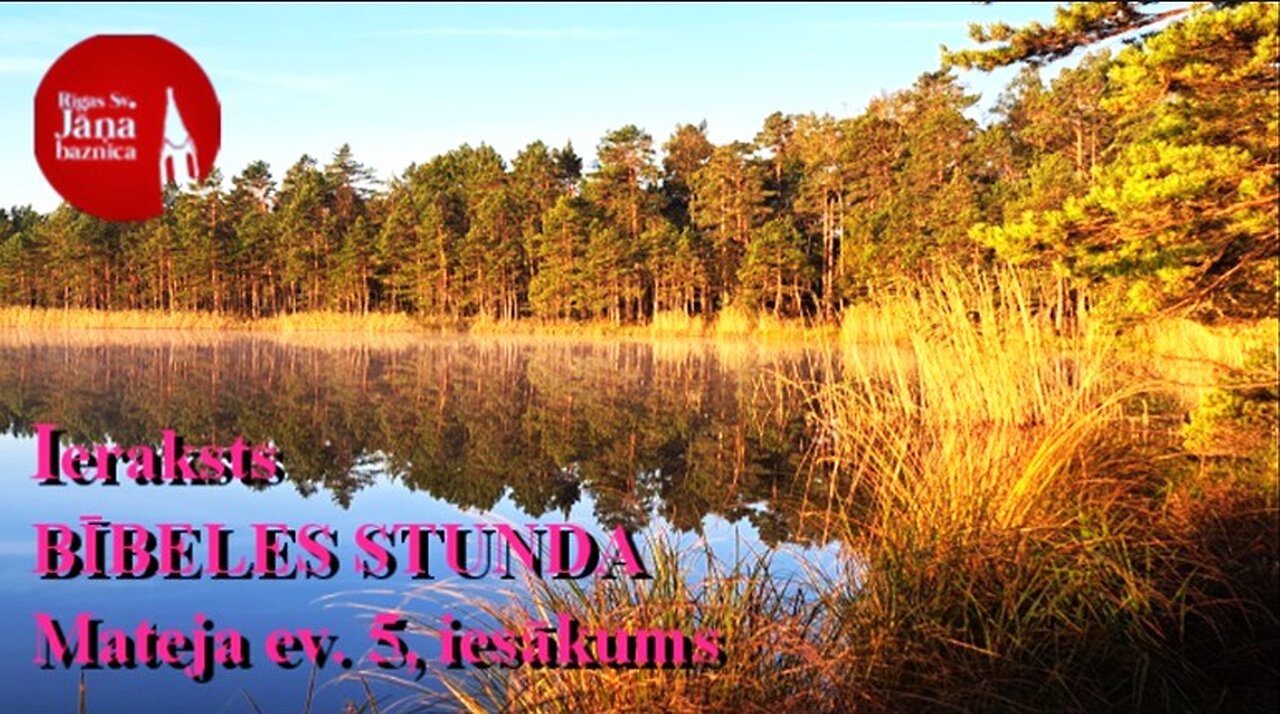 Bībeles stundas tiešraides ieraksts, 3.10.2024