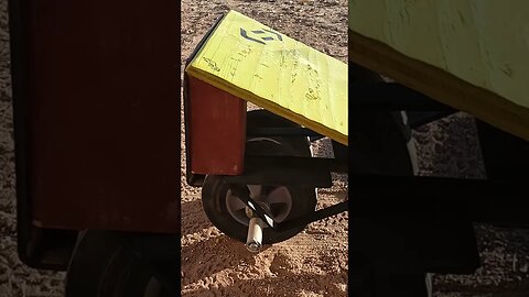 Building a new dirt delivery system for hyper-adobe #construction #homestead