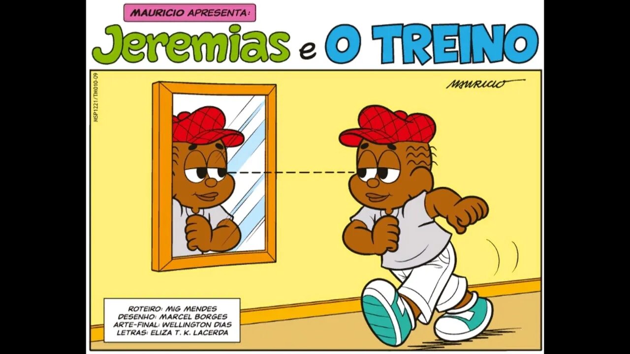 Jeremias e o treino | Gibis do Rapha 2