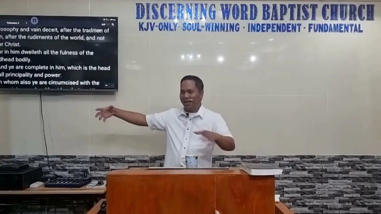 Let No Man Beguile You of your Reward - Colossians 2b - (Baptist Preaching - Ph)