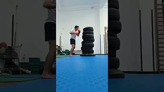 Kick, punch, Elbow and Knee The Bag (41)