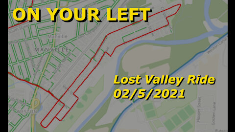 A Ride through "Lost Valley" Featuring lots of snow!