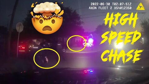 Fort Worth police high speed chase officer involved shooting body cam & dash cam footage