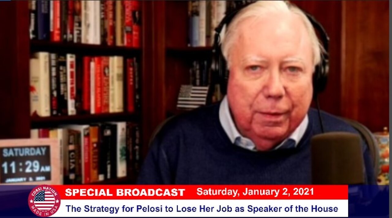 Dr Corsi NEWS 01-02-21: The Strategy for Pelosi to Lose Her Job as Speaker of the House