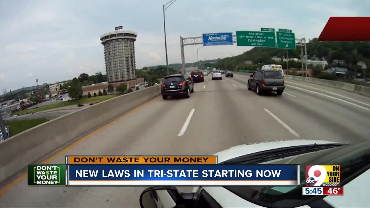 DWYM: New laws for Ohio, Kentucky and Indiana taking effect this year