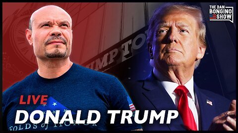 Dan Bongino: LIVE WIth President Donald Trump! - 10/18/24