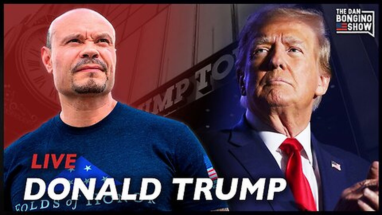 Dan Bongino: LIVE WIth President Donald Trump! - 10/18/24